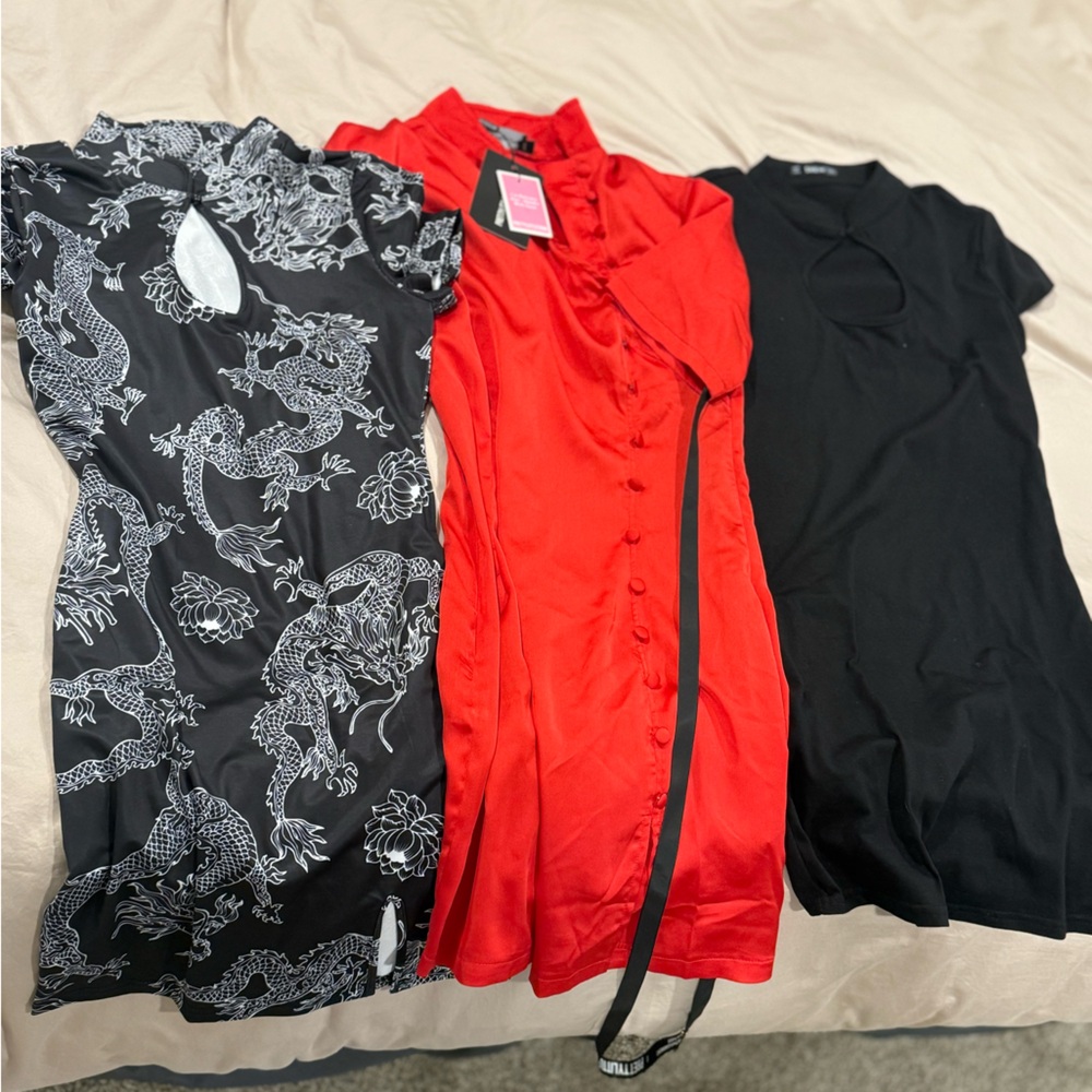 Oriental dress bundle bodycon